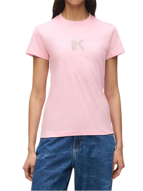 T-shirt slim fit Karl Lagerfeld jeans | B2W170641IF